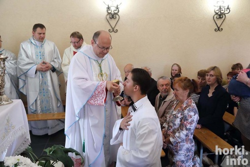Горацкія каталікі асвяцілі новую капліцу. ФОТА