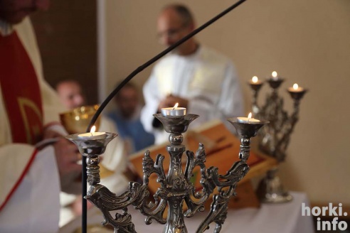 Горацкія каталікі асвяцілі новую капліцу. ФОТА