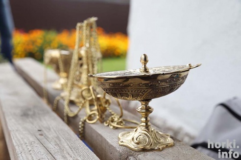 Горацкія каталікі асвяцілі новую капліцу. ФОТА