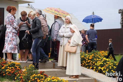 Горацкія каталікі асвяцілі новую капліцу. ФОТА