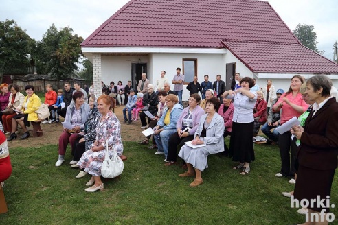 Горацкія каталікі асвяцілі новую капліцу. ФОТА