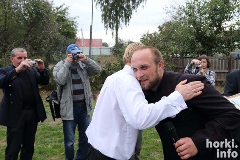 Горацкія каталікі асвяцілі новую капліцу. ФОТА