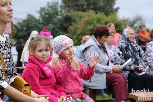 Горацкія каталікі асвяцілі новую капліцу. ФОТА