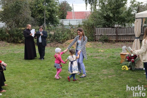 Горацкія каталікі асвяцілі новую капліцу. ФОТА