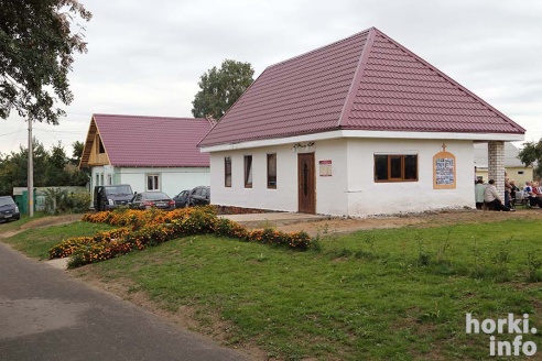 Горацкія каталікі асвяцілі новую капліцу. ФОТА
