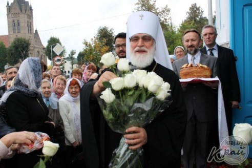 ФОТОРЕПОРТАЖ: Сотни верующих пришли на празднование 150-летия храма Преподобной Марии Египетской в Вилейке