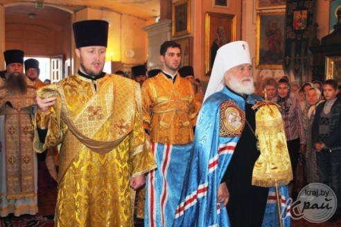 ФОТОРЕПОРТАЖ: Сотни верующих пришли на празднование 150-летия храма Преподобной Марии Египетской в Вилейке