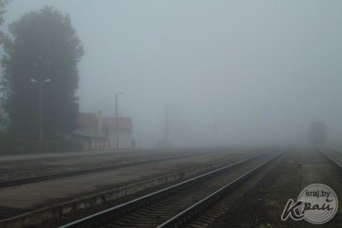ФОТОФАКТ: Туманное утро в Вилейке