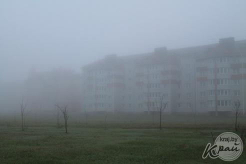 ФОТОФАКТ: Туманное утро в Вилейке