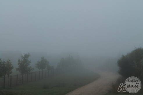 ФОТОФАКТ: Туманное утро в Вилейке