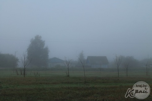 ФОТОФАКТ: Туманное утро в Вилейке