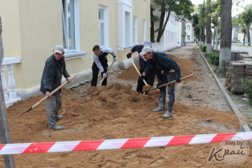 ФОТОРЕПОРТАЖ: Как Вилейка готовится к областным «Дожинкам»?