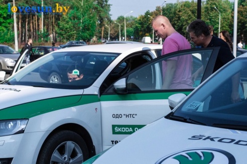 Тест-драйв автомобилей Skoda прошел в Светлогорске. Красивые автомобили за красивую цену