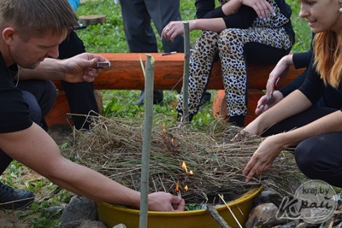 В Глубоком выясняли, кто лучше других ставит палатку и играет в мегадартс (ФОТО, ВИДЕО)