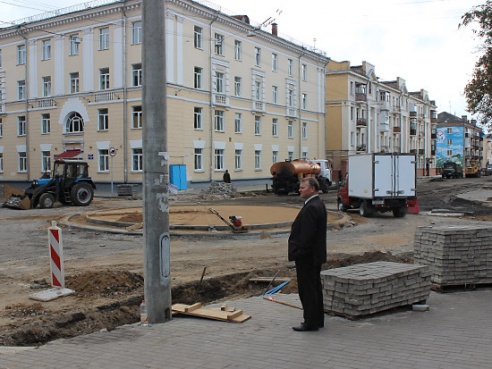 На проспекте Победы образовался транспортный коллапс (фото)