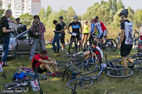 В Гомеле провели соревнования по маунтин-байку (фото)
