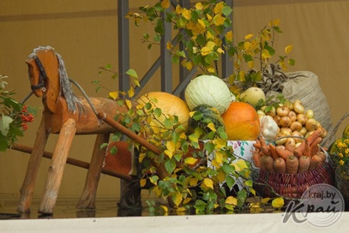 В Глубоком на осенней ярмарке в конкурсе «Счастливый случай» разыграли двух телят (ФОТО)