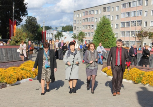 72-ю годовщину со Дня освобождения Костюковичского района от немецко-фашистских захватчиков отмечали в минувший понедельник в районном центре (+ фото)