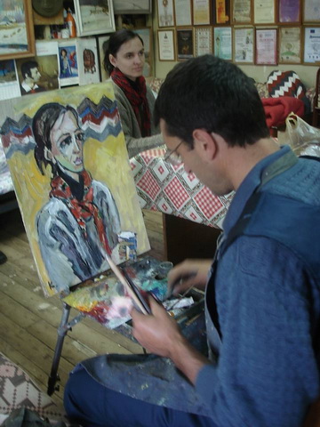 Картины кобринских художников в Каменце