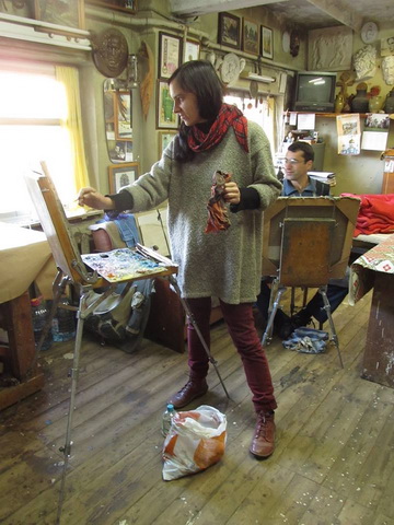 Картины кобринских художников в Каменце