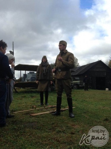 Вилейские гимназисты побывали в палаточном лагере времен Великой Отечественной войны (ФОТО)