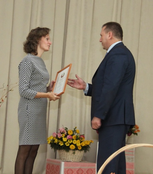 У Ашмянах адзначылі Дзень настаўніка