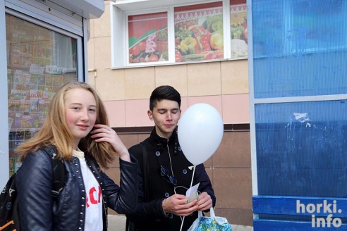 В Горках прошла акция "Молодежь против алкоголя"