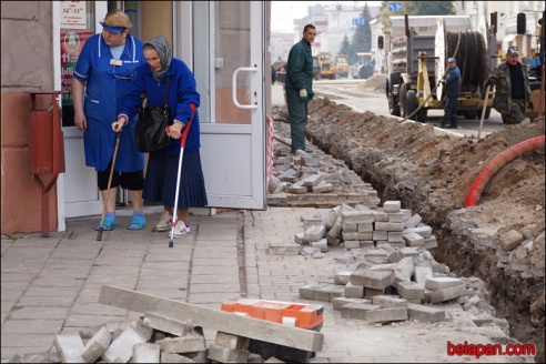 Жители Гомеля возмущены ликвидацией «зебр» в центре города