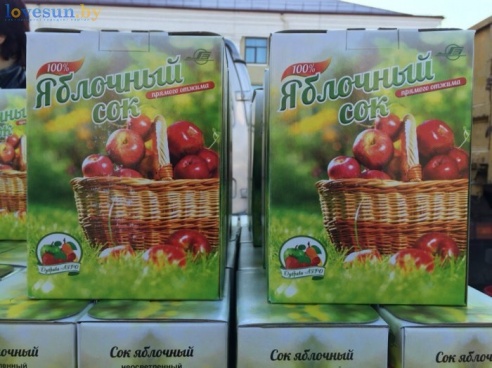 В Светлогорском районе налажено производство сока прямого отжима