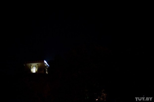 Как выглядит центральный гомельский парк вечером