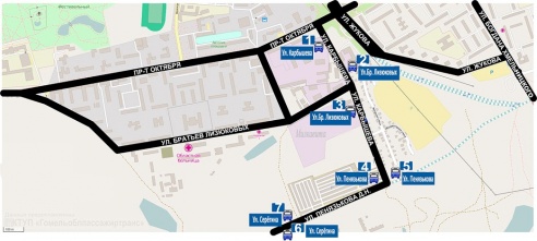 Общественный транспорт начнёт обслуживать 59-й микрорайон с 10 октября. Остановкам присвоены имена героев