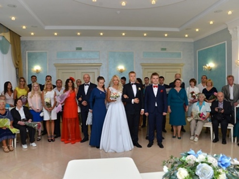 Свадьбу «три в одном» сыграли в Гомеле