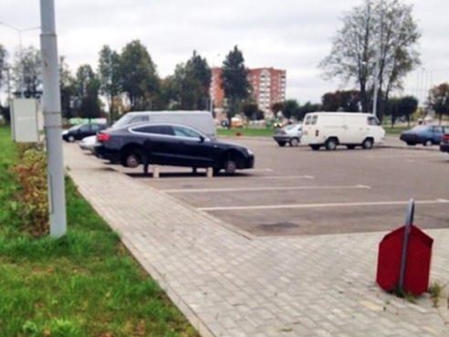 В Орше воруют колеса