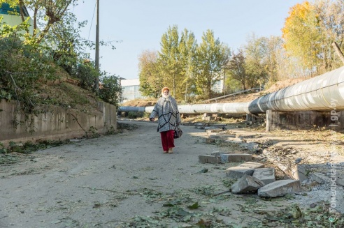 В Гомеле ведутся работы по строительству дороги от дома № 96 по ул. Головацкого до ул. Юбилейной