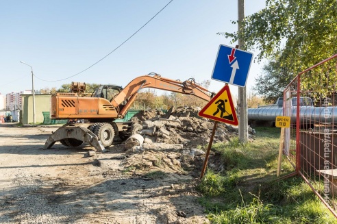 В Гомеле ведутся работы по строительству дороги от дома № 96 по ул. Головацкого до ул. Юбилейной