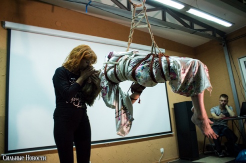 Фоторепортаж: в Гомеле впервые состоялось шибари-шоу