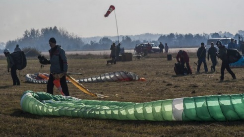В Гомеле прошел чемпионат Беларуси по парапланеризму (фото)