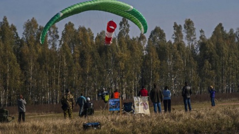 В Гомеле прошел чемпионат Беларуси по парапланеризму (фото)