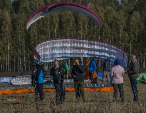 В Гомеле прошел чемпионат Беларуси по парапланеризму (фото)