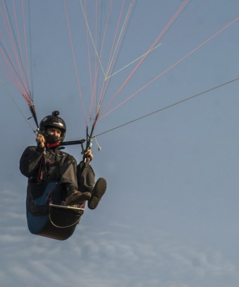 В Гомеле прошел чемпионат Беларуси по парапланеризму (фото)