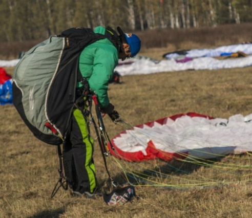 В Гомеле прошел чемпионат Беларуси по парапланеризму (фото)