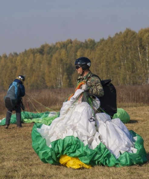 В Гомеле прошел чемпионат Беларуси по парапланеризму (фото)