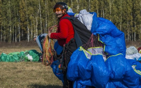 В Гомеле прошел чемпионат Беларуси по парапланеризму (фото)