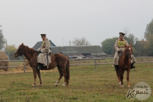 ФОТО- и ВИДЕОРЕПОРТАЖ: Скачки ординарцев прошли в Старинках под Вилейкой 18 октября