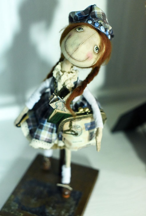 Куклы с характером. Своими произведениями гомельчанка покоряет престижные выставки