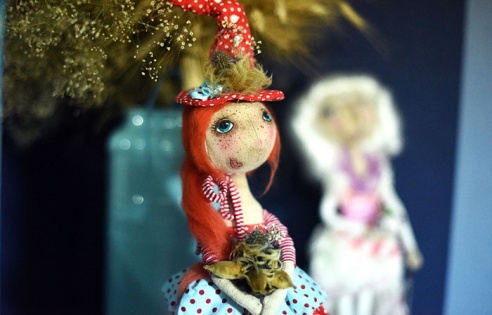 Куклы с характером. Своими произведениями гомельчанка покоряет престижные выставки