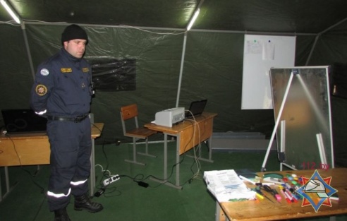 Учения в Селище