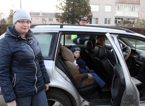 В поле зрения лиозненских сотрудников ГАИ – дети-пассажиры.
