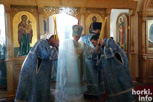 Горки посетил Епископ Могилевский и Мстиславский Софроний