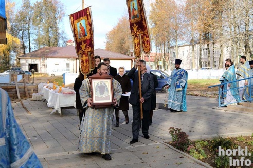 Горки посетил Епископ Могилевский и Мстиславский Софроний